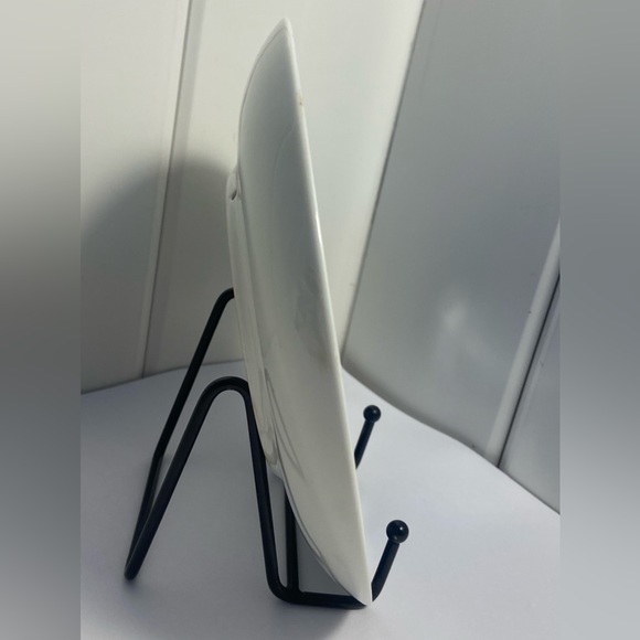 1962 Danish Winter Blue PLATE Bing & Grondah Denmark Decorative Holiday MCM Vtg - Picture 11 of 12